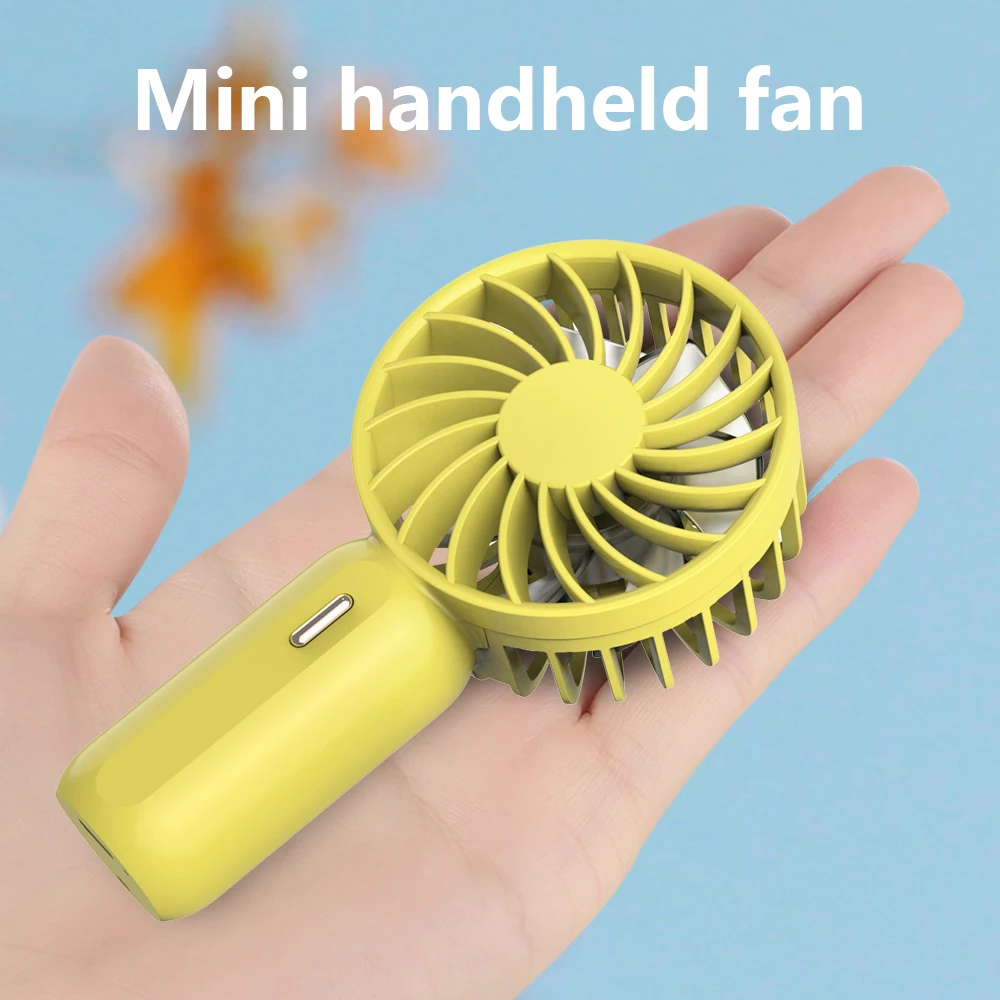Customized Logo Small Size Usb Fan Stand Table Desktop Mini Led Cooling