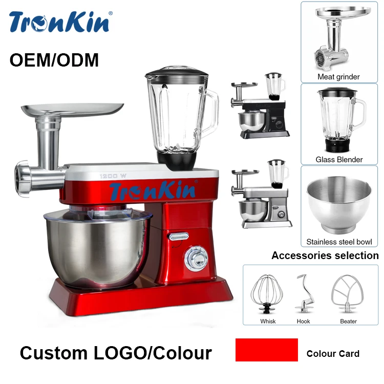 3 In 1 Pastry Stand Food Mixer Household 1500w Kitchen Stand Bread