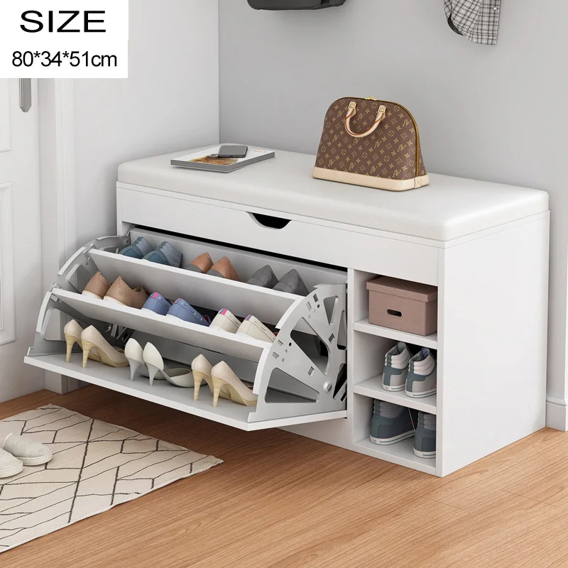 80cm Shoe Rack Shelf Storage Closet Organizer Cabinet Saves Space ...