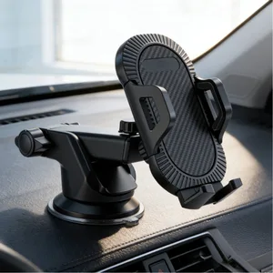 Universal Stable Car Mobile Phone Stand with Non-Magnetic Suction Cup Accessory Compatible iPhone 13 12 Pro Xiaomi Samsung LG