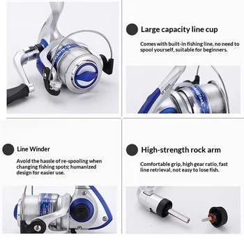 Carbon Sea Fishing Rod Set Super Hard Multi-Length Strong Full Set for Long-Distance Casting – Hard Lure – view 4