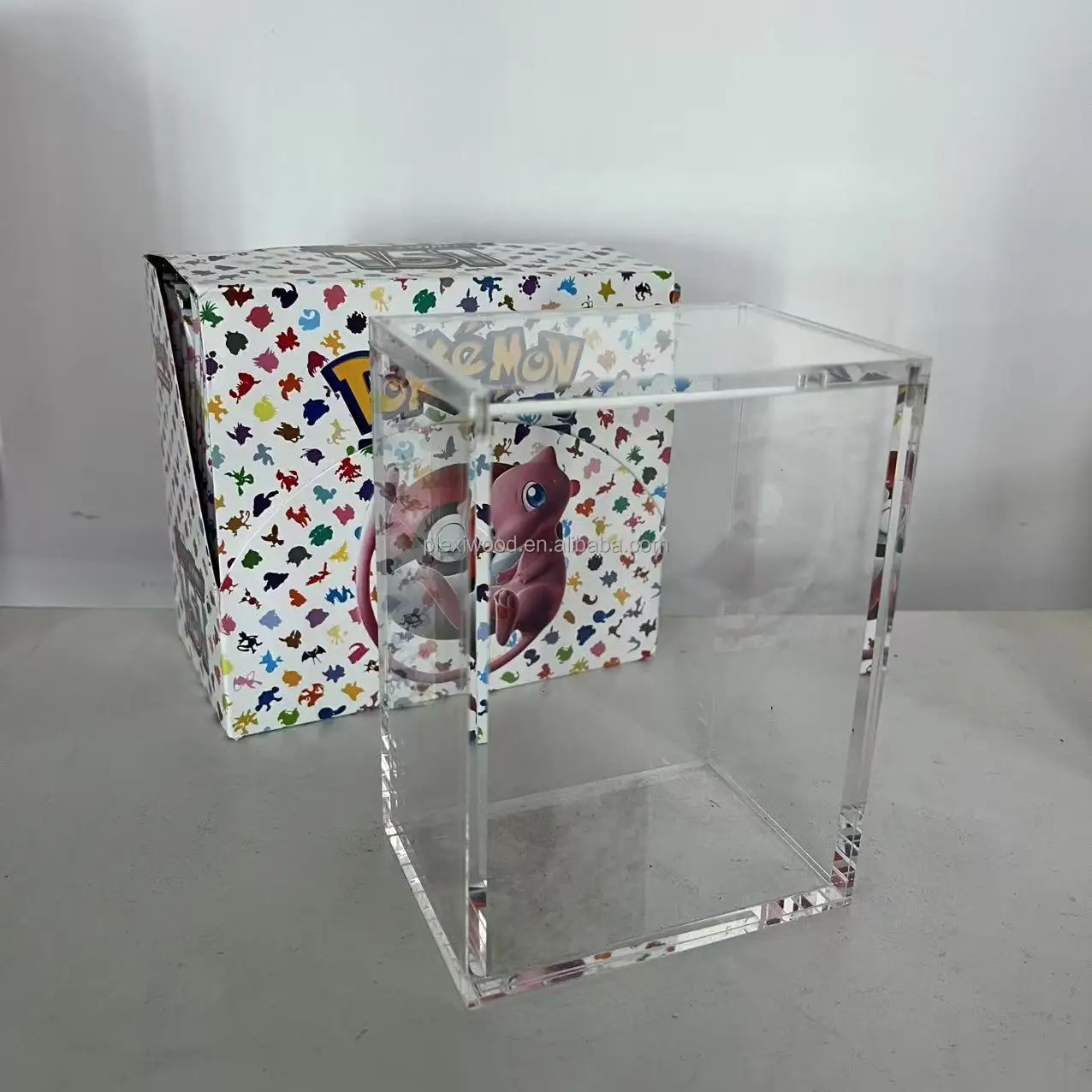 acrylic box for pokemon booster box PATHER. Pokemon Booster Box Display Case with Magnetic Lid – Pather US main image 1