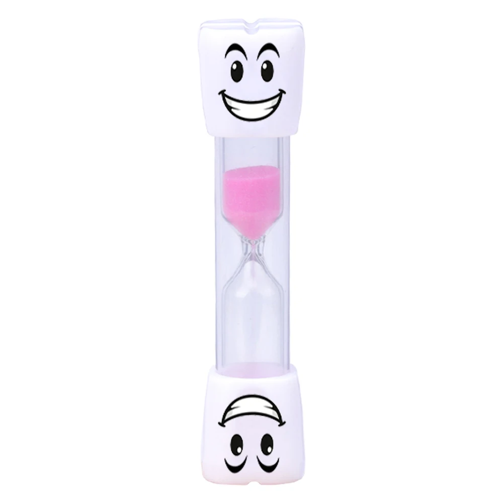 1 2 3 4 5 Minutes Tooth Shape Dental Sand Timer for Kids Toothbrush