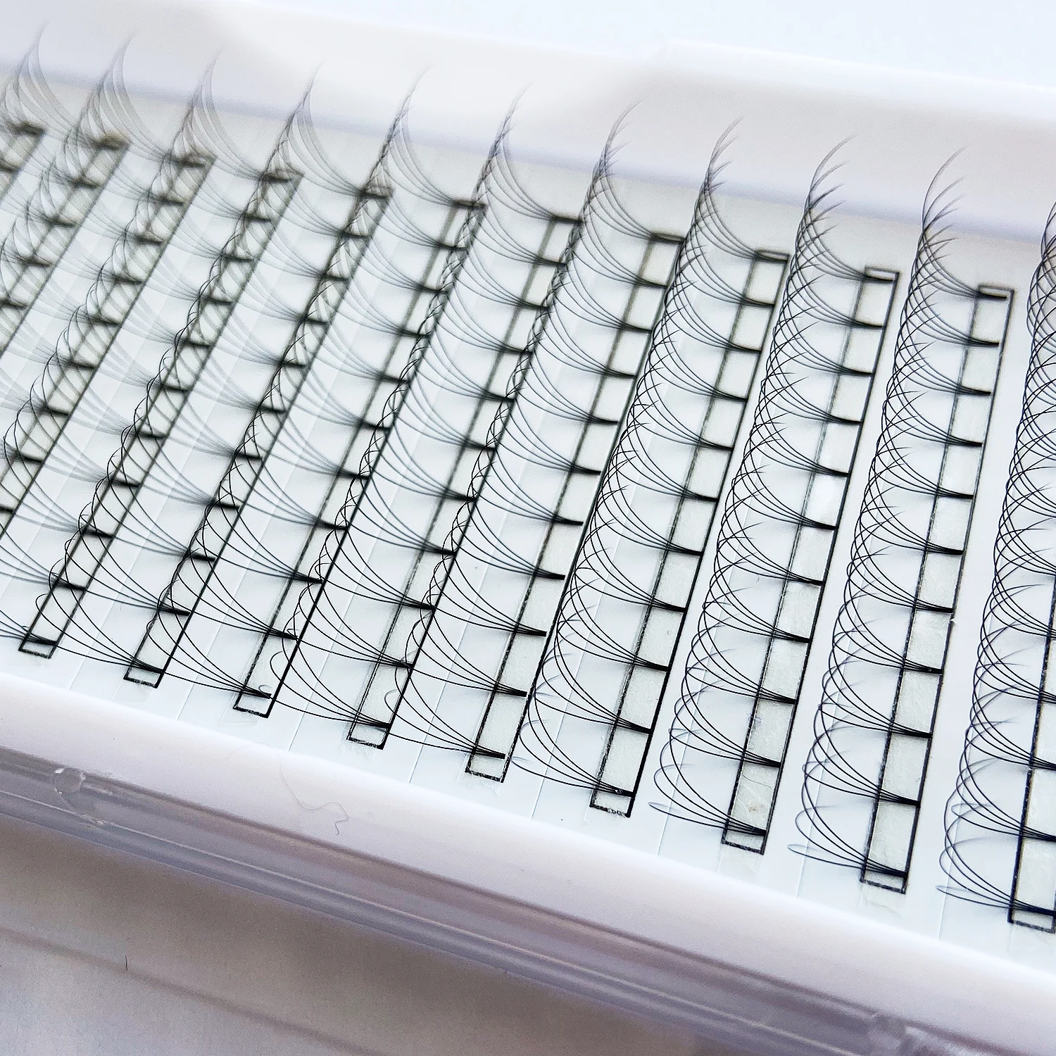 Частная торговая марка наращивание ресниц термоклейкие 4d 5d шелковые объемные