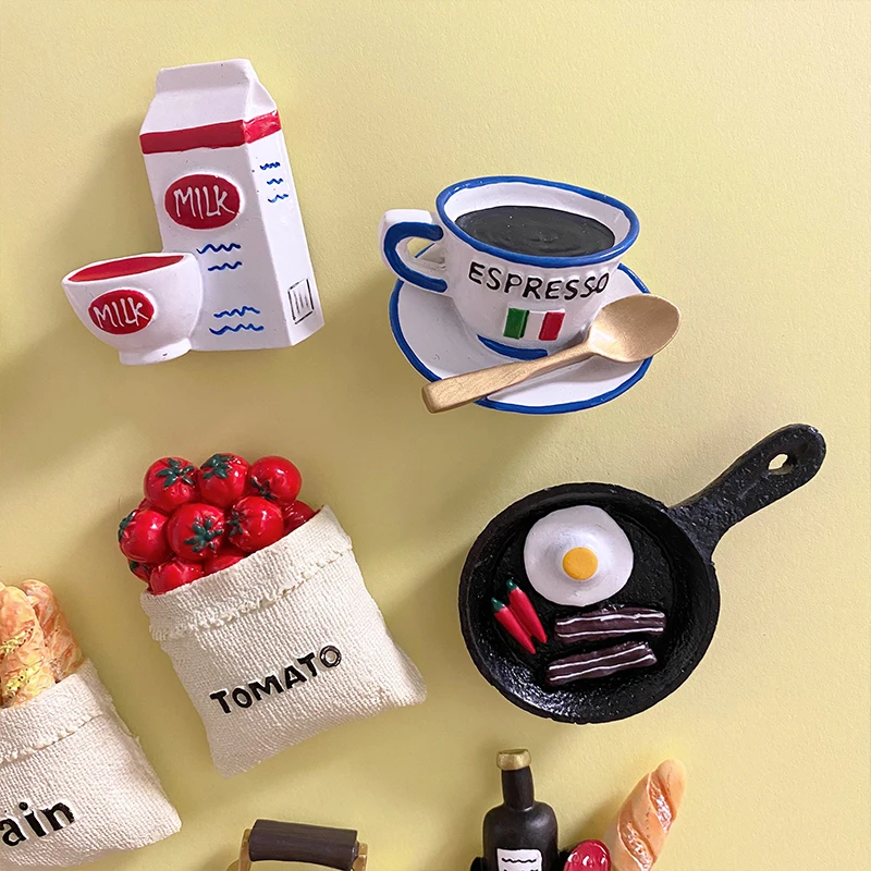 Kraftheld Spiegelei Magnete - 5er Set Bunte Kühlschrankmagnete Als Deko