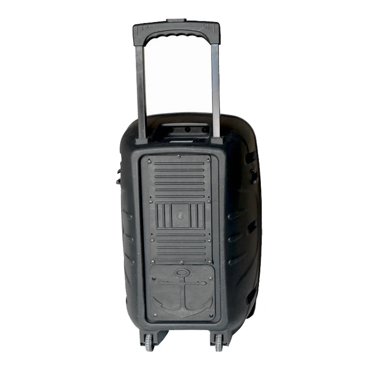 Portable Small Speaker with Trolley Dj Speaker Factory Party Speaker Trolley Multifunctional Bt Sound Box