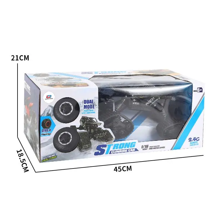 High Speed Radio Control  Triangle Tires Electric Climbing Car Toys