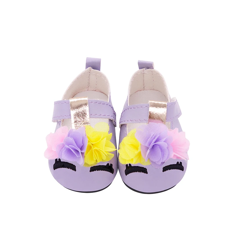 Amazon продает Новый 18 дюймов американская кукла цветок кожаные ботинки, для бровей, обувь