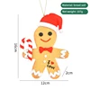 Nœud papillon bonhomme en pain d'épices à capuche (petite taille)
