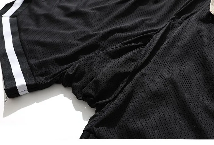 Men's Sports Training Shorts Polyester Running Fiess Gym Men Basketball Shorts403_voghion.com