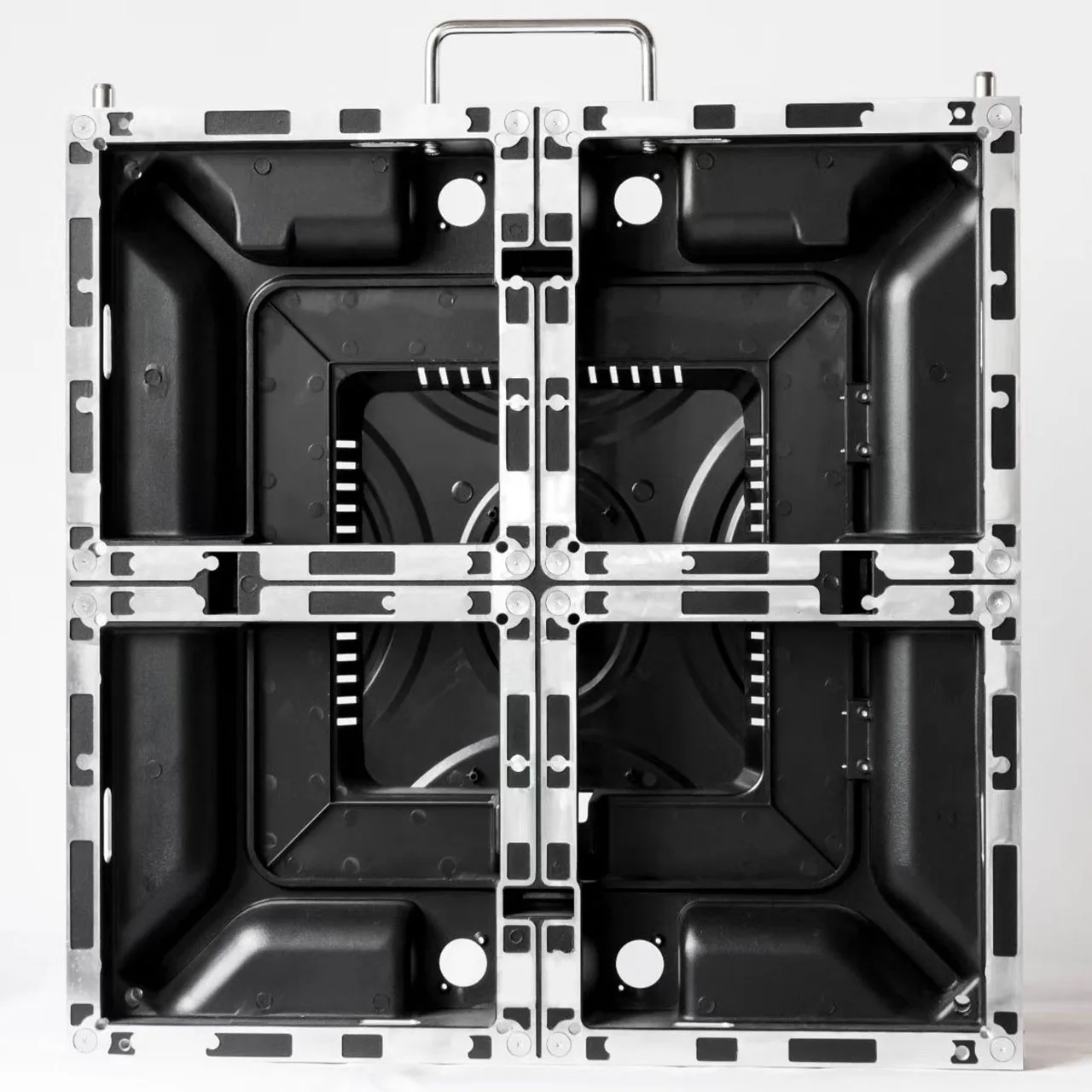480X480-A-B Indoor Cabinet (Flat Curved 0-20 degree) Cabinet 480x480x78mm 3.54KG led module 160X160mm 240x240mmP2.5 P1.875 P2