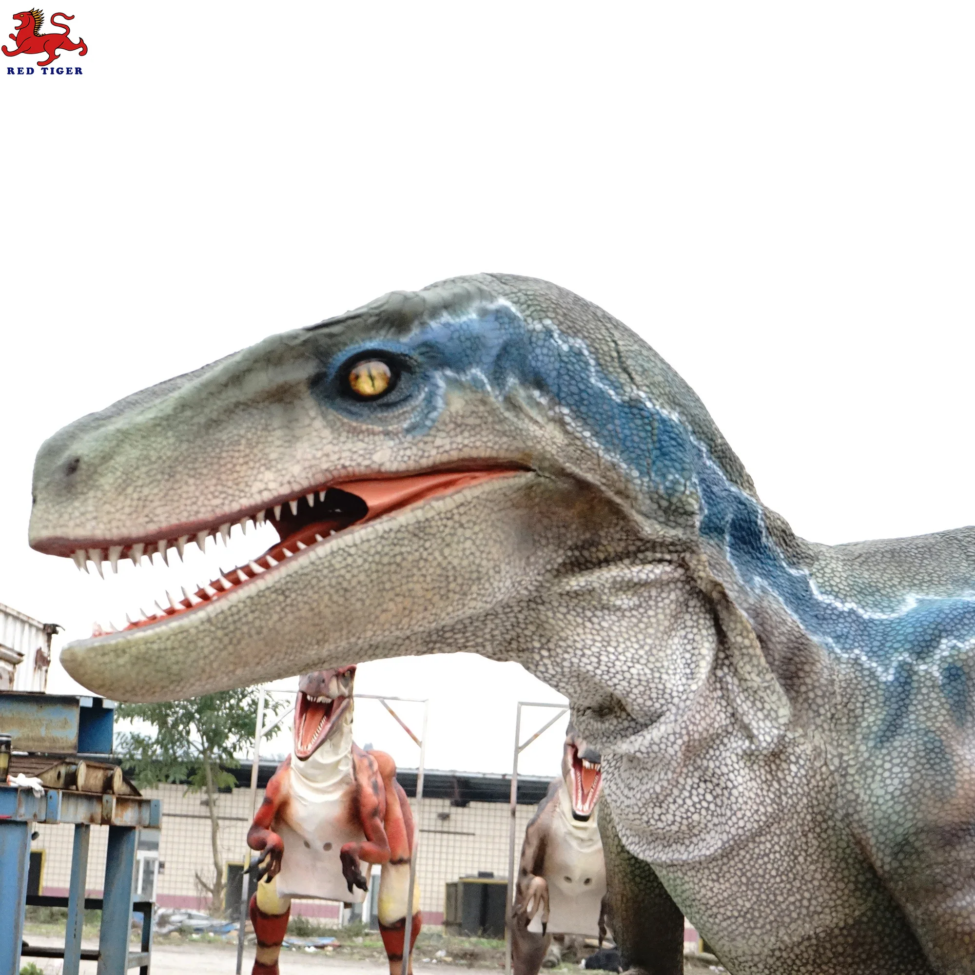 Animatronic Adult Real Mechanical Raptor Dinosaur Costume - Buy ...