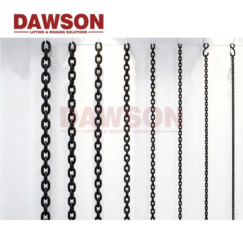 DT DAT 3.2-16MM Carburized High Hardness Black G80 Alloy Chain for ...