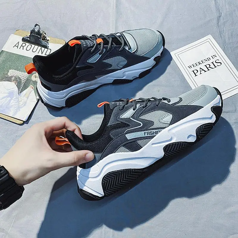 
 Высококачественная Мужская Повседневная обувь Sto, оптовая продажа 2020, новейшие дизайнерские мужские кроссовки на массивной подошве  