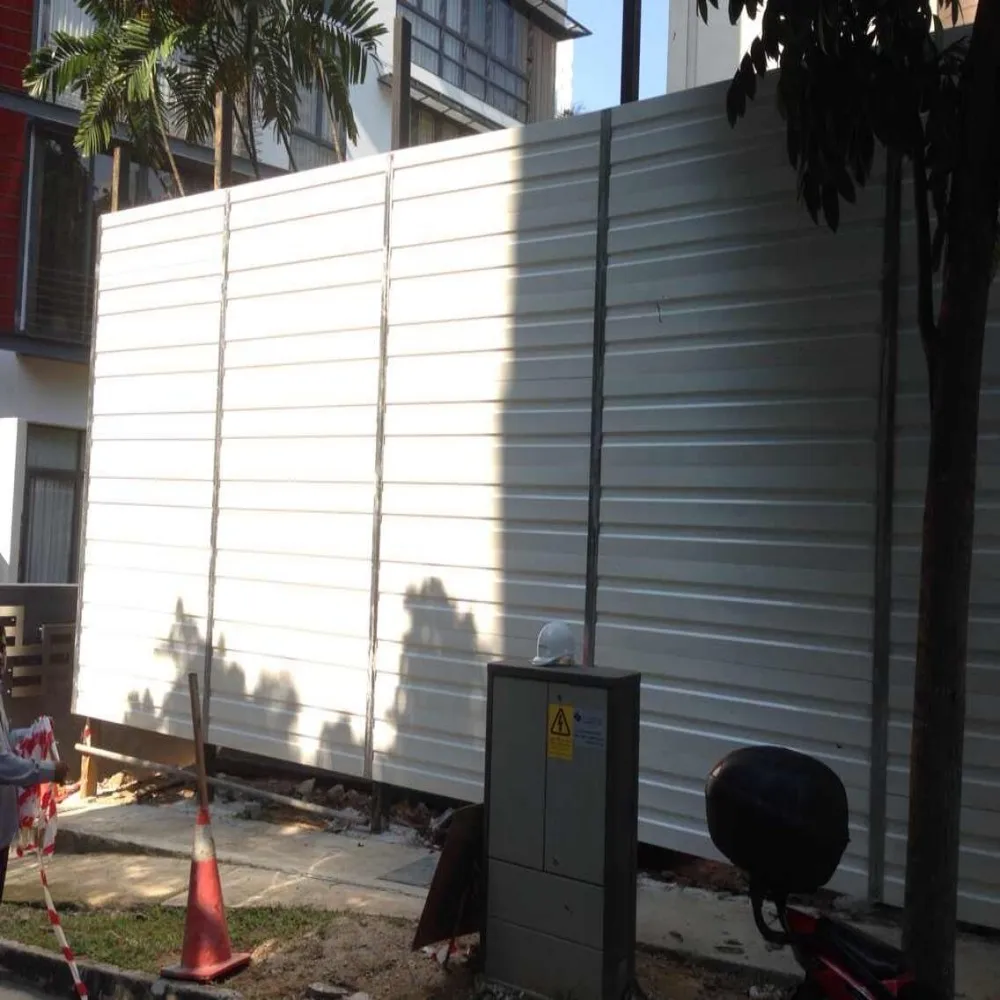 Acoustic Isolation Fence for Roadwork and Demolition Projects Temporary Noise Barrier