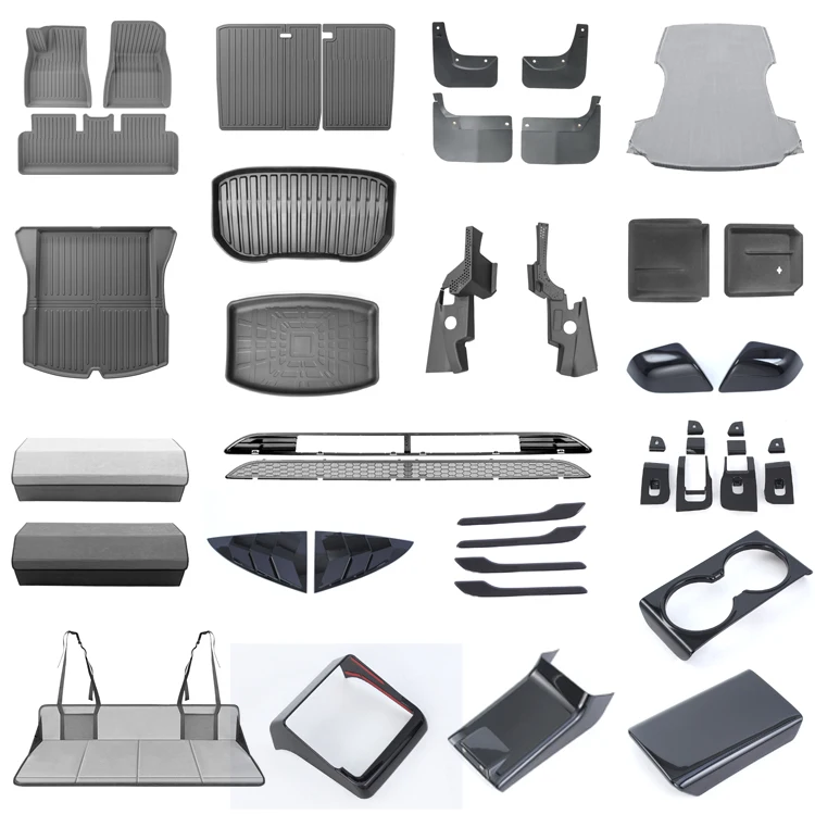 Aksesori Kereta EV Maremlyn untuk Tesla Model 3: Kit Dalaman dan Luaran, Perlindungan dan Hiasan, Trim Ubahsuai