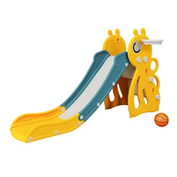 Wholesales Plastic Baby and Kids Sliding Toy Foldable Playground Slide for Indoor