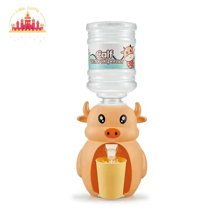 Mini Water Dispenser Toy, Cute Cartoon Animal Design Mini Water Dispenser  Mechine Pretend Play Toys Drinking Water Fountains for Kids (Chat)