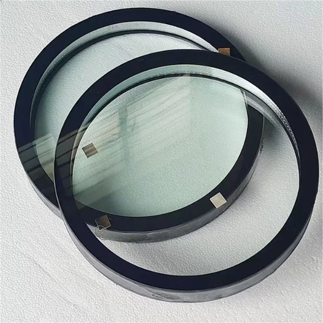 Processing and Customizing Small Radius Circular Low-e Insulating Glass Observation Window Heat Reflective Coated Glass