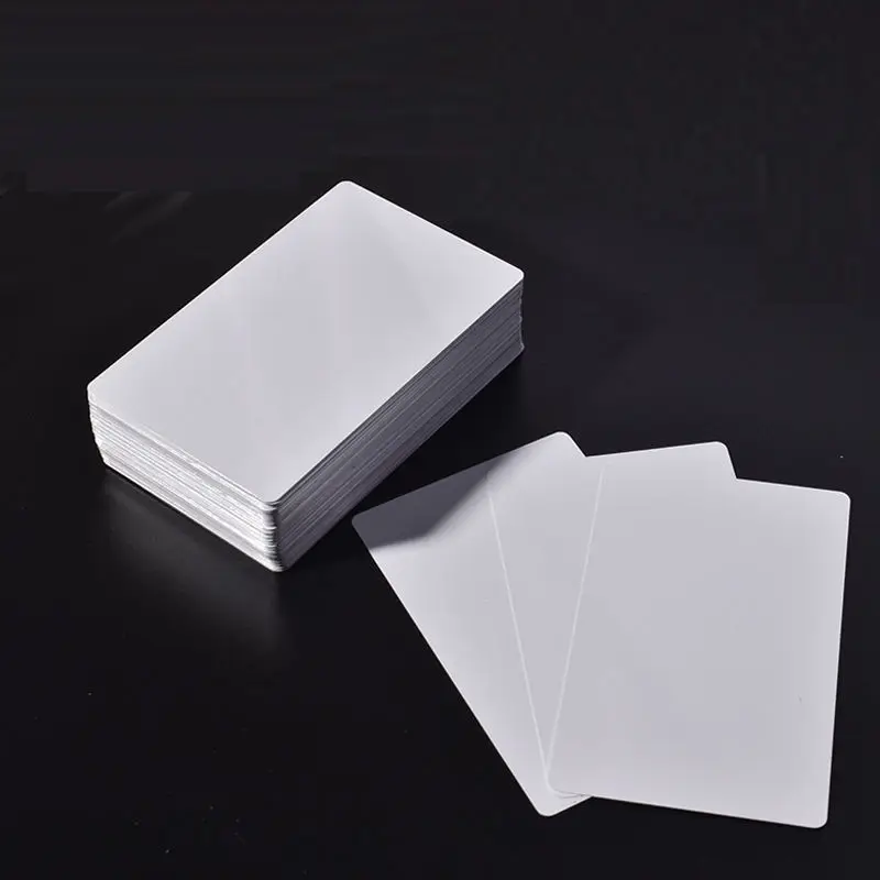 sublimation business card blanks white name