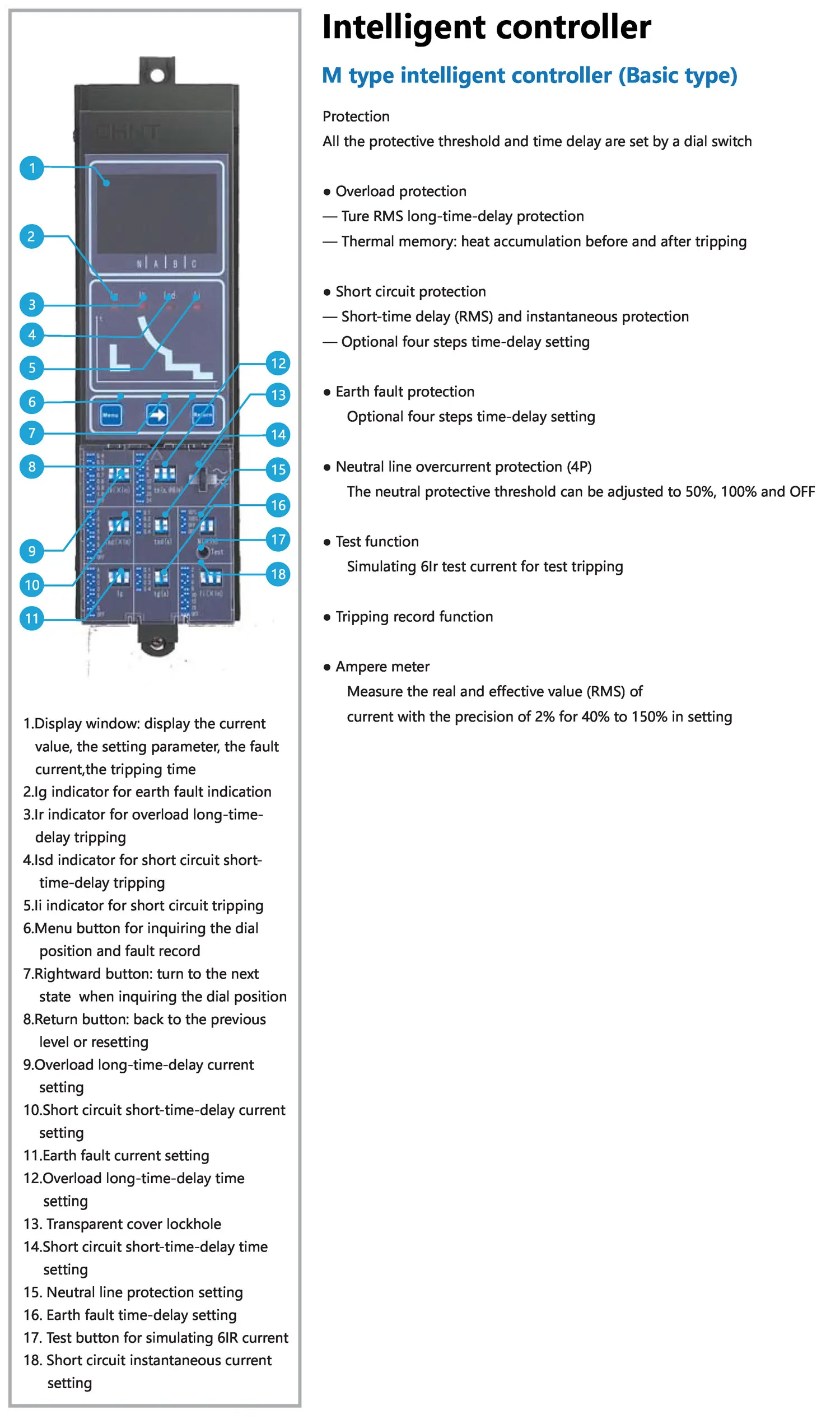 Chint original NXA ACB 3P 4P NXA16 NXA20 NXA32 NXA40 NXA63 1600A 2000A 2500A 3200A 4000A 6300A CHNT Chint Air Circuit Breaker