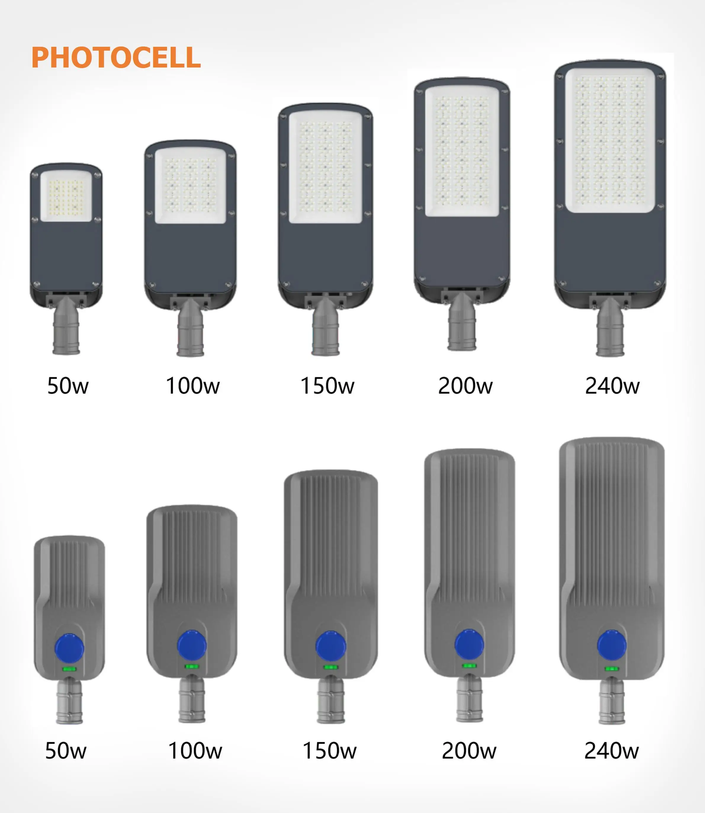 New Cheap Price LED Street Lamps With Photocell For Main Street Lighting IK08 IP65 Public Lighting Lamp 4
