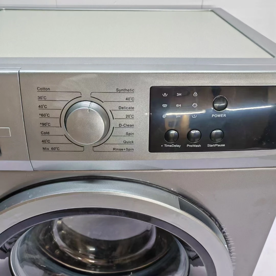 Hachi Front Load 10Kg Washing Machine Compact Size Laundry Washer Class A+++ Small Quantity Guangzhou Ship Home Hotel Use