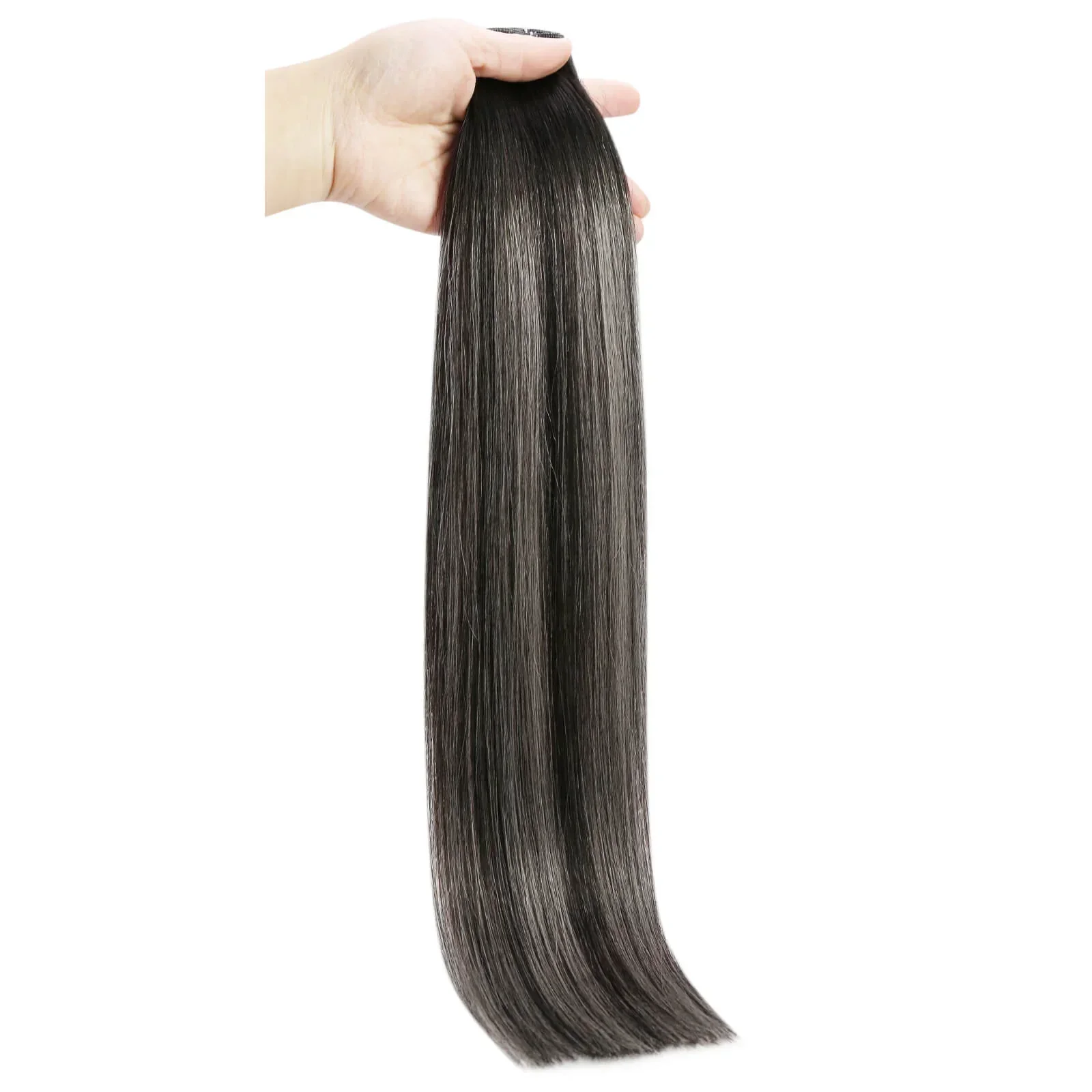 LaaVoo Virgin Hair Genius Weft Extensions 16-24 Zoll Echthaar Bundles Hohe Qualität_voghion.com