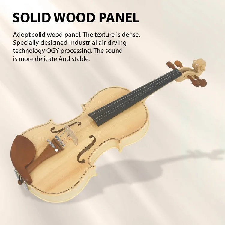 Beginner's Guide to Astonvilla 4/4 Violin - Handcrafted Quality