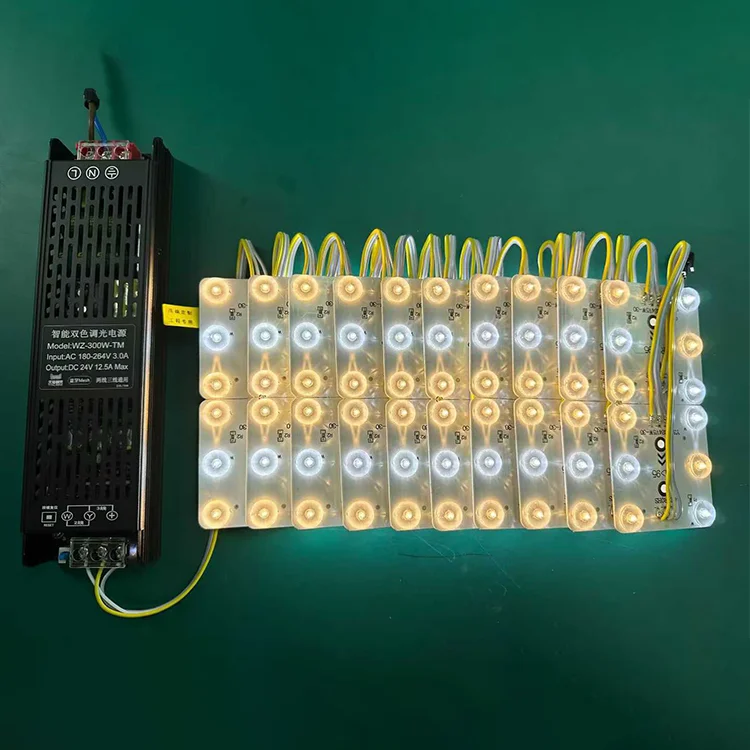 product 10v 220v led module remote controlled 6 led white yellow multi chip modular lights for hotel light landscape lights-6
