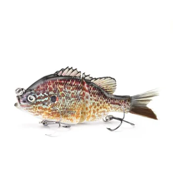 2-Segment Bionic Hard Lure with Hair Tail, 125mm 43.2g Fishing Tackle Lure for Angling – Hard Lure – view 2
