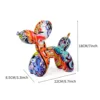 Cane con palloncino graffiti