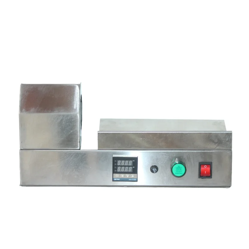 TEBAK High Quality Stainless Steel Manual Shrink Wrap Packaging Machine Machine Red Wine Bottle Plastic Cap Shrinker