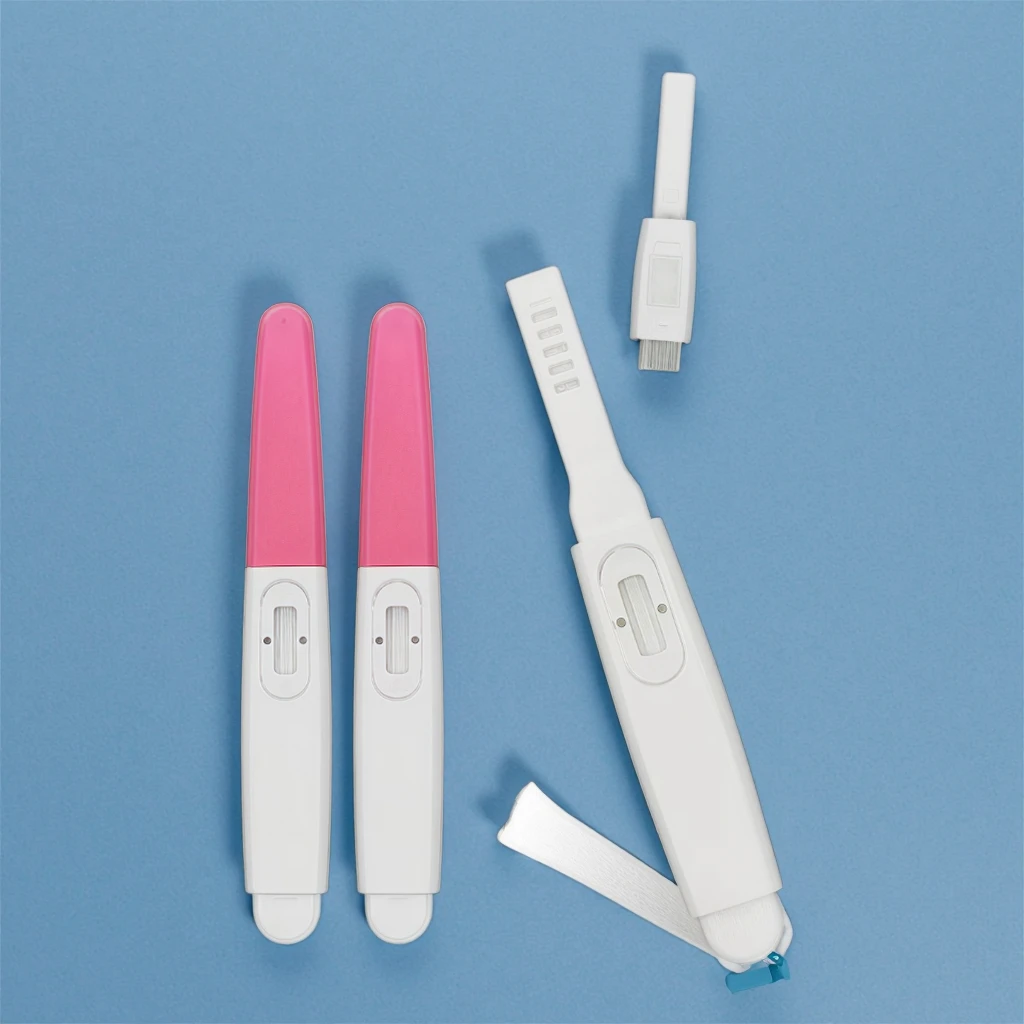 Highly Accurate Pregnancy Rapid Test Kit for Early Detection 99% Reliable Multipack Pathological Analysis Equipment Model HCG