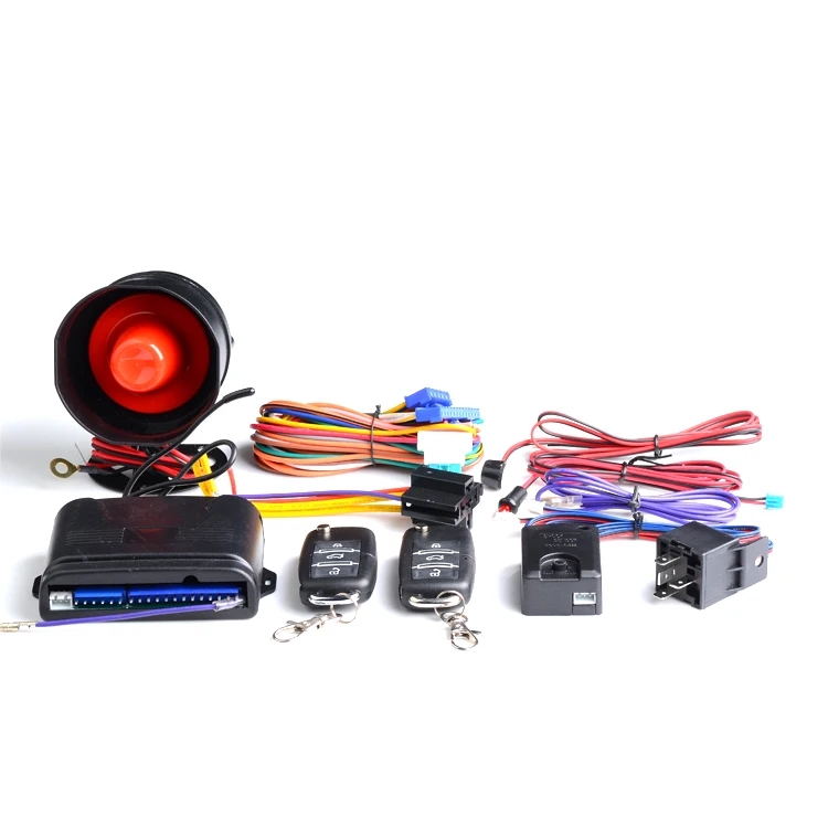 Universal DC12V One Way Car Alarm System Auto Arming Remote Control Car Alarm Security System
