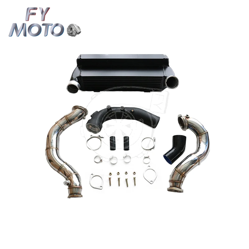 New Type Top Sale Exhaust Downpipe+intercooler+charge Pipe For BMW E82 E88 135I 335I E90 E91 E92