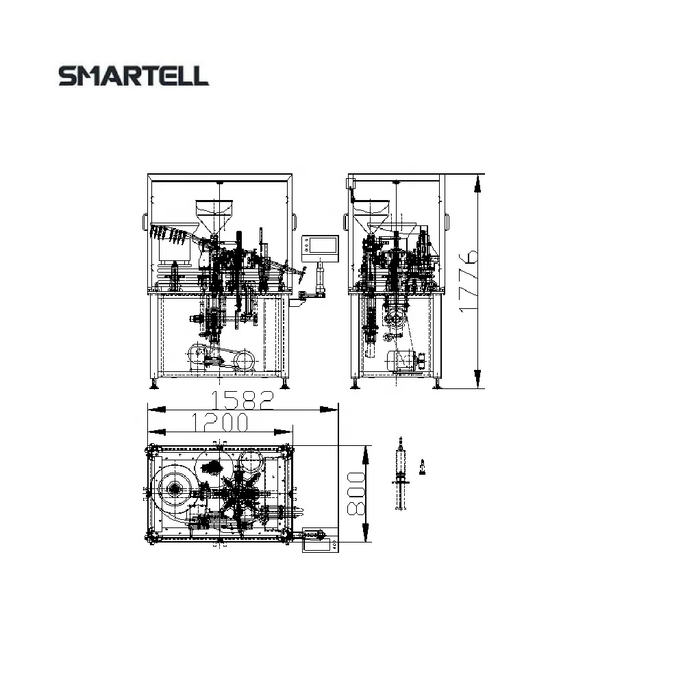 10ml Prefilled Syringe Filling Machine Automatic Liquid Filling Machine