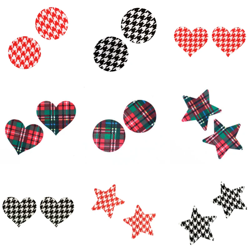 Custom Shape Disposable Breast Nipple Cover Stickers Comfortable Invisible Petals Pasties for Women