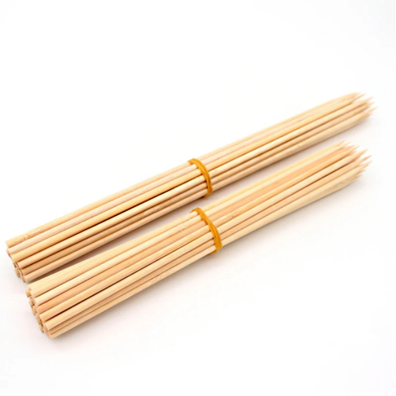 Bamboo Skewers Bbq Sticks Skewers 40 Cm 50 Bbq Disposable Corn Dog  Factories Round Bbq Barbeque Skewers Bamboo - Buy Skewers Bamboo,Skewers 40  Cm Bamboo 50 Bbq Disposable Grilling Skewers Stand Kabob,Bbq