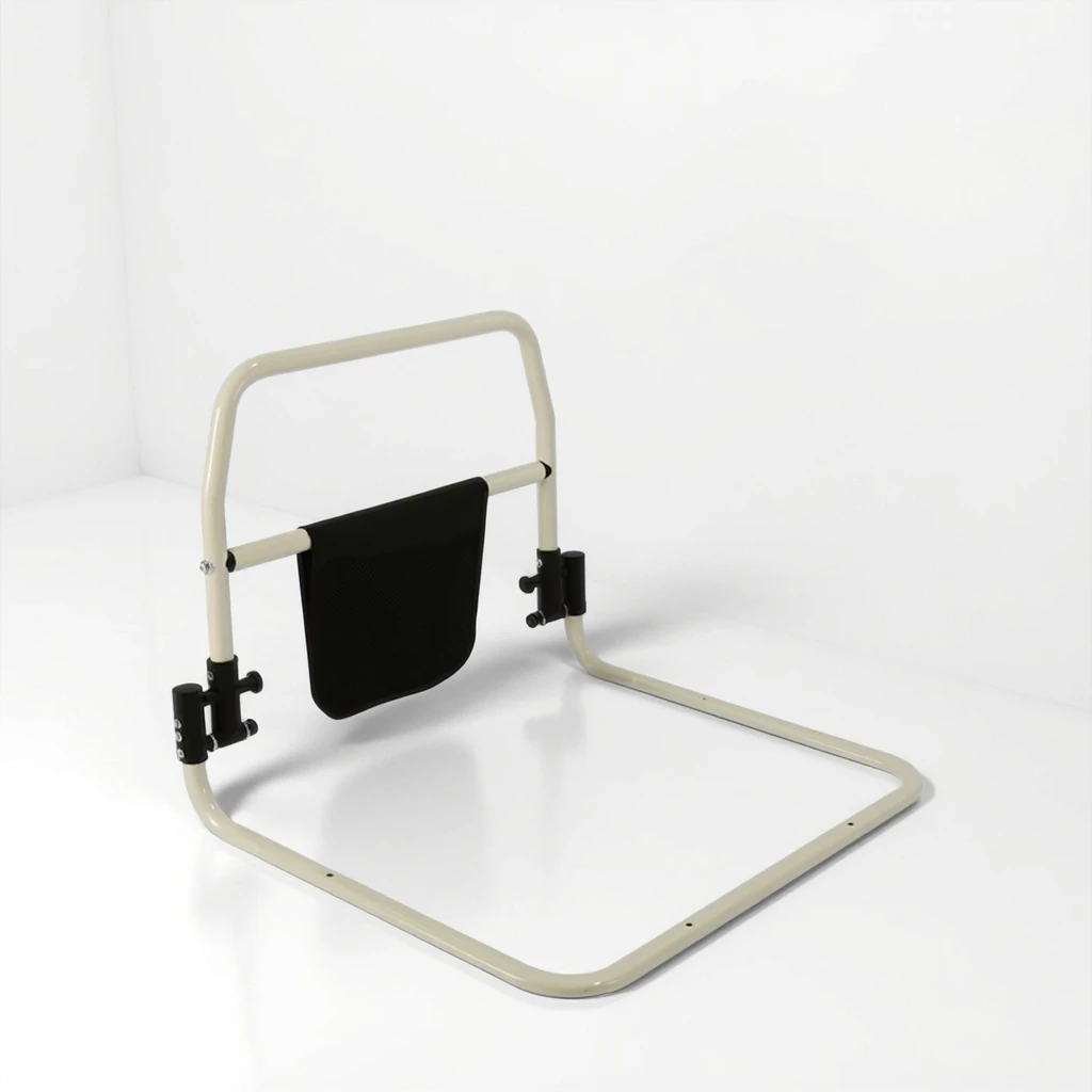 Bedside Aluminum Alloy Bed Assisted Handrails Guardrails, Pregnant Women,elderly Patients,night Fall Prevention Aids