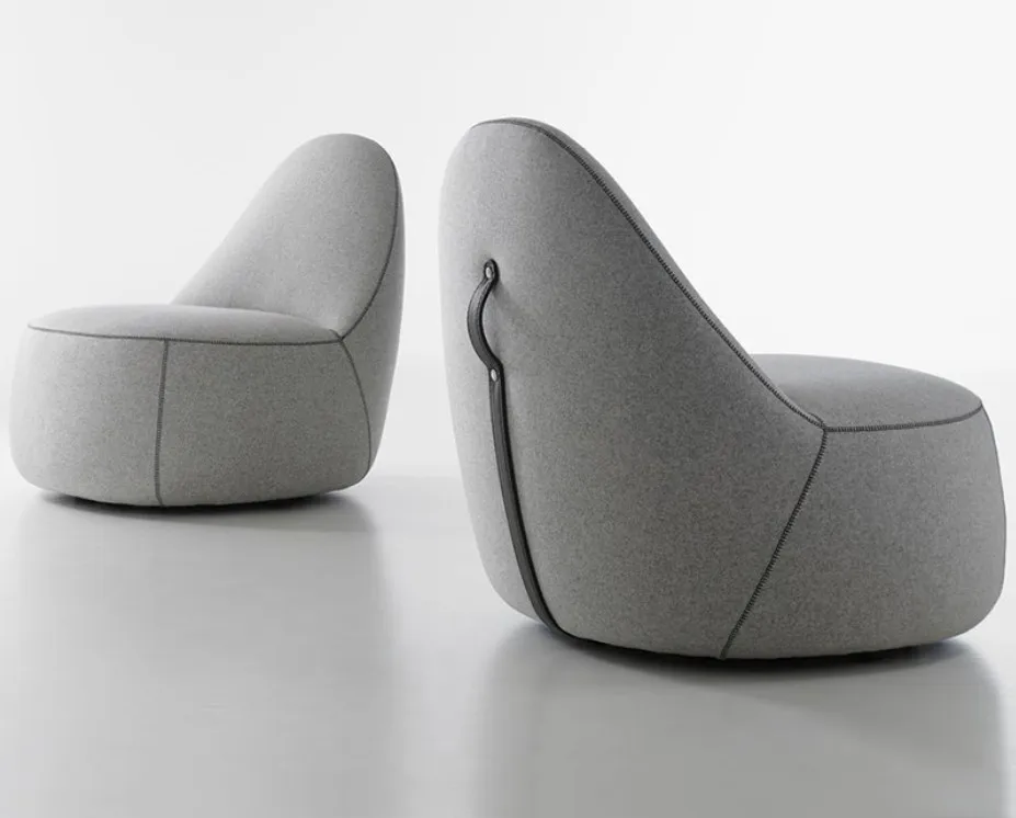 Modern fabric leisure shopping mall chair