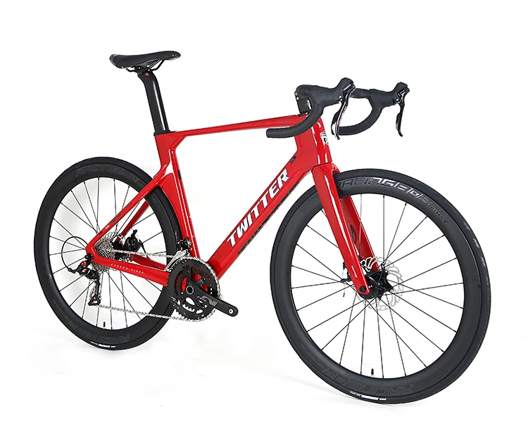 Sundeal r10 700c carbon fiber road bike sram apex 2 x 10 speed 16.9 lbs discount new