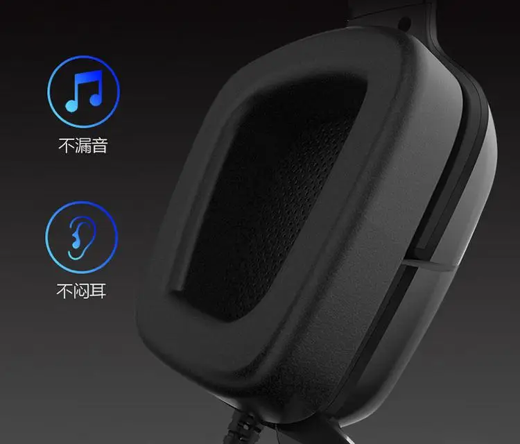 H220G for HP 3.5mm stereo gaming with microphone computer notebook earphones headphones usb microphone headset - ANKUX.COM