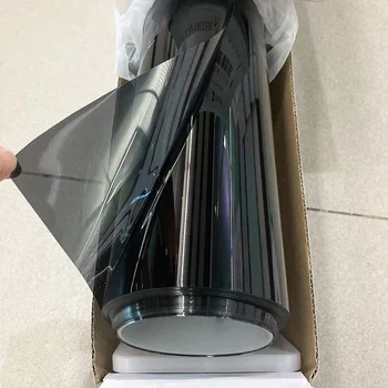 Super Popular PET Nano Carbon Window Film CS20 VLT20% Self Adhesive Solar windows Tinting Car Window Film for Automotive  Glass