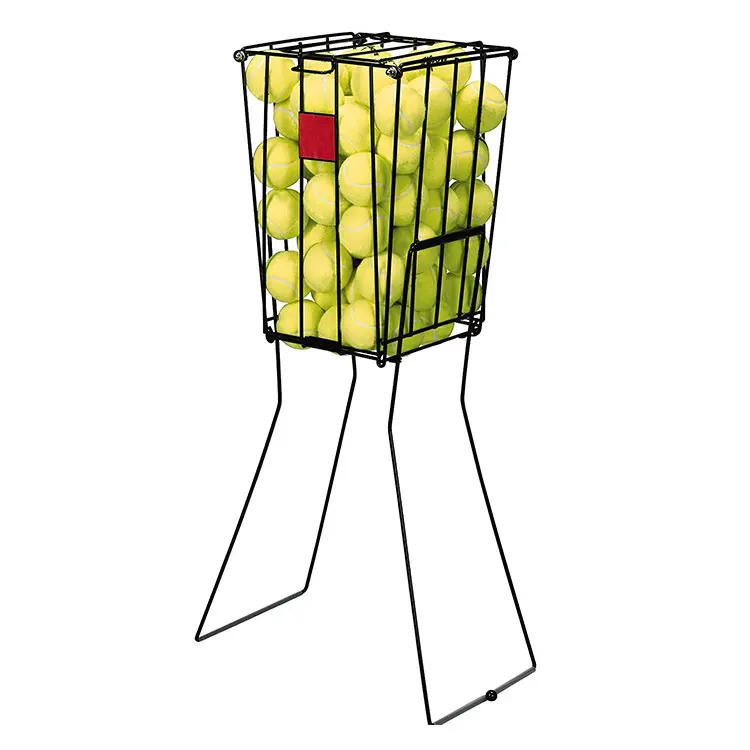 Factory Direct Selling Movable Folding Multi Function Tennis Ball Basket for Tennis Ball Picking