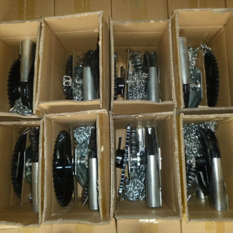 Ручной рулонный цепной подъемник для гаражных