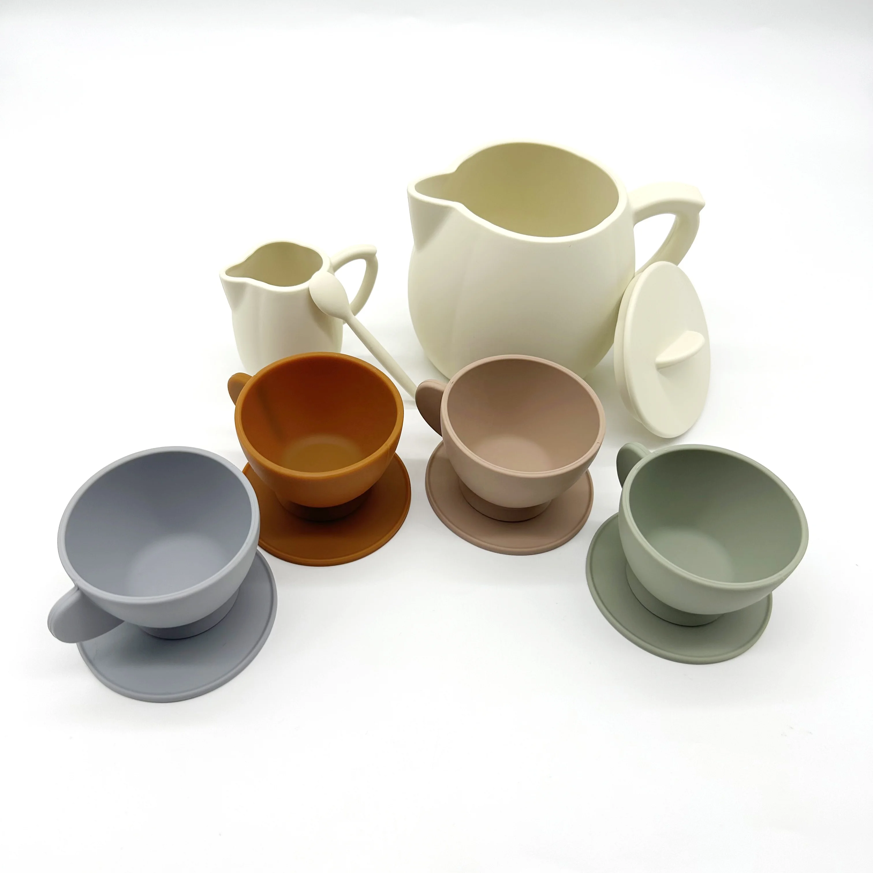 Силиконовый набор из 12 предметов для маленьких