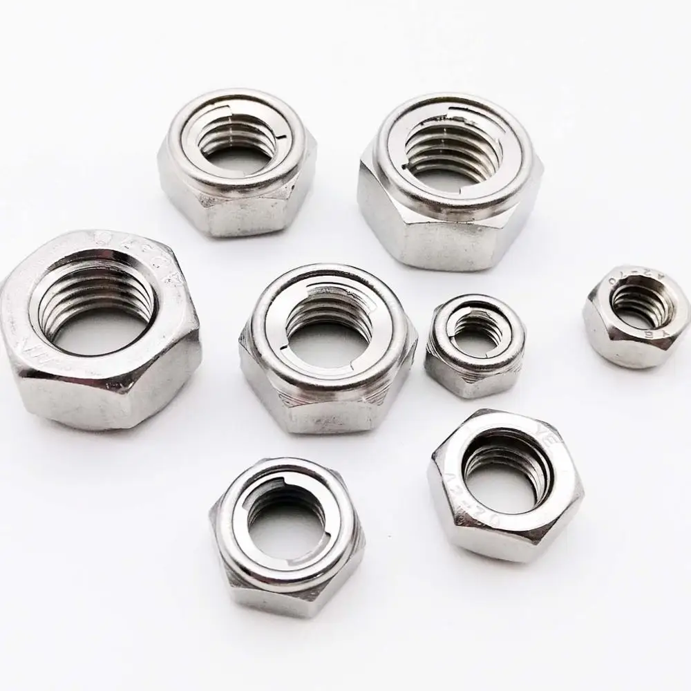 NUTW-33946 1/5pc M3-M16 304 Stainless Steel Prevailing Torque Type All Metal Insert Hexagon Lock Nut Hex Self Locking Locknut DIN980 GB6184 Size: 1pc M14 NUTW-33946 1/5pc M3-M16 304 Stainless Steel Prevailing Torque Type All Metal Insert Hexagon Lock Nut Hex Self Locking Locknut DIN980 GB6184 Size: 1pc M14