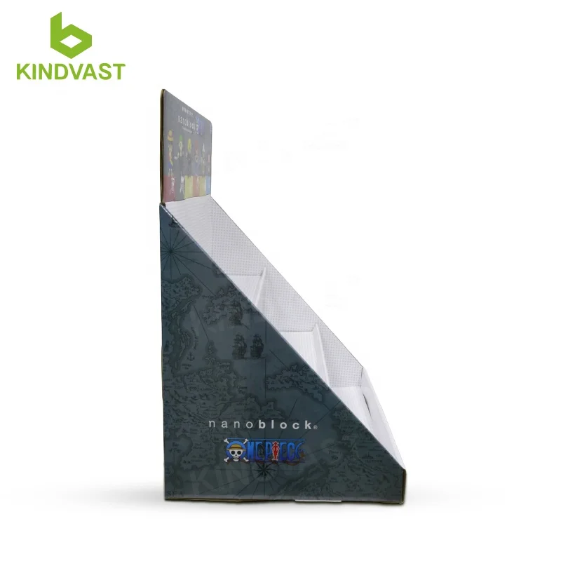 PDQ Counter Show Stand Display Box Custom Retail Corrugated Cardboard Counter Top Display for Convenience Store