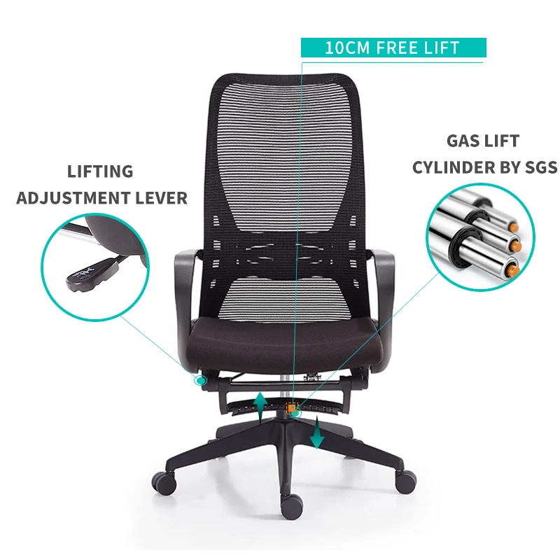 Comfortable High Back Ergonomic Chair Mesh Office Chair